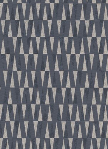 Triangle non-woven wallpaper anthracite beige 10061-15