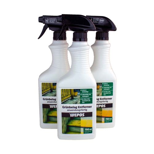 Wepos green growth remover 750 ml algae and green growth