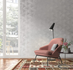 Wallpaper non-woven pattern vintage grey silver 416831 4