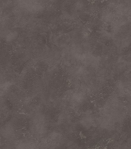 Wallpaper non-woven plain mottled anthracite silver 416909