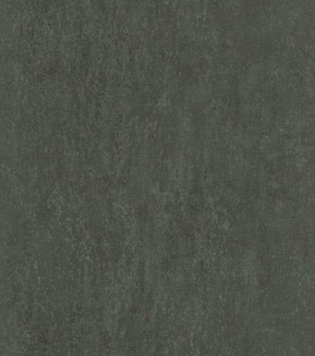 Non-woven wallpaper leather optic dark green 550085