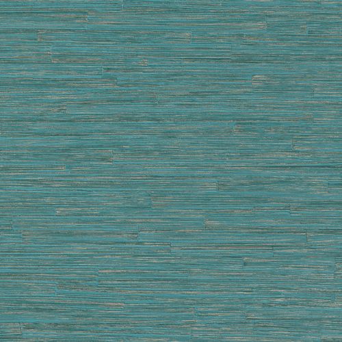 Non-woven wallpaper wood optic blue silver 550573