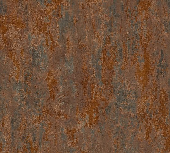 Self-adhesive wallpaper patina copper blue Panel 368451
