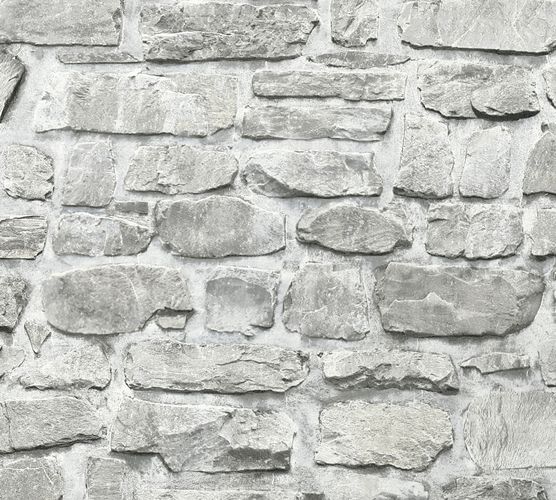 Self-adhesive wallpaper stone wall grey Panel 368461