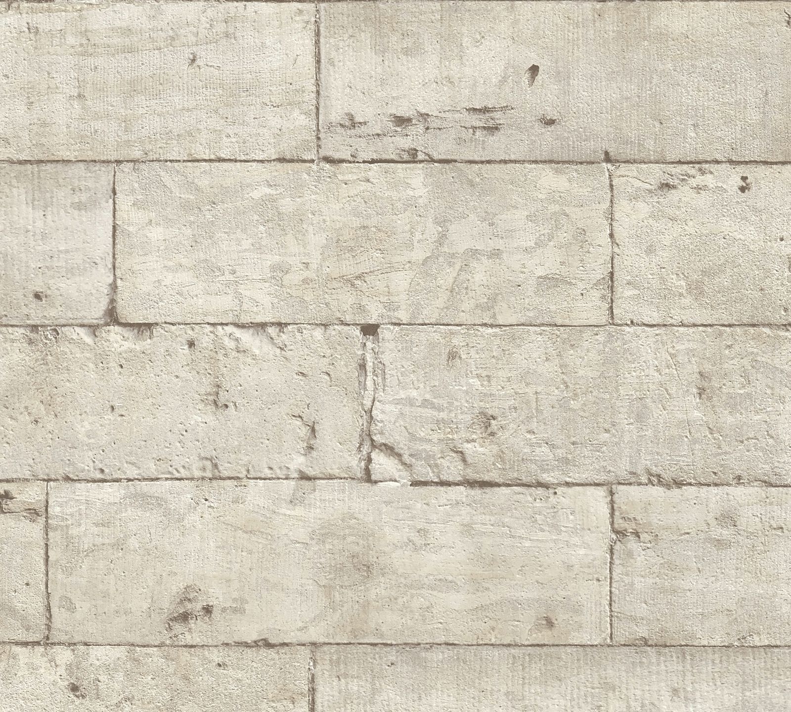 Selbstklebende Tapete Steinmauer Grau Braun Panel 368471