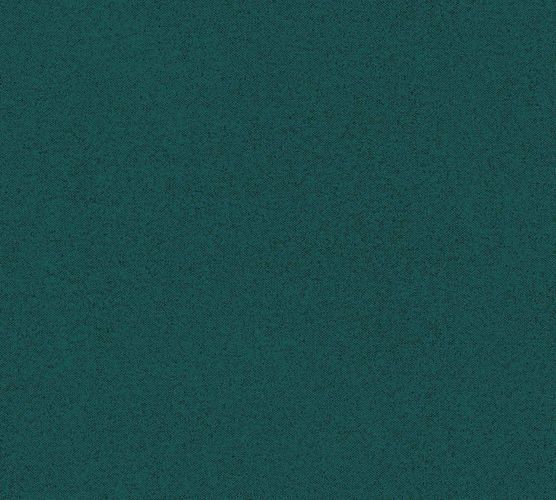 non-woven wallpaper plain dark green 37555-5