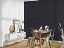 non-woven wallpaper plain black 37555-4 2