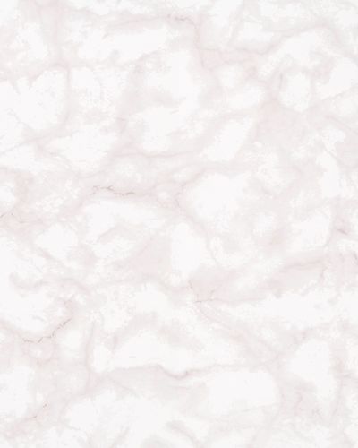 Non-woven wallpaper marble white rose 31802