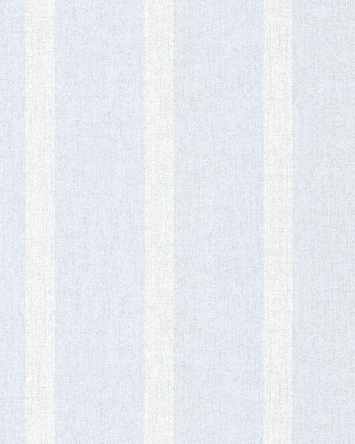 Non-woven wallpaper stripes blue white 31821