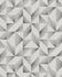 Non-woven wallpaper geomatrical grey 31843 1