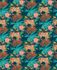 Non-woven wallpaper animals blue colourful 31862 1