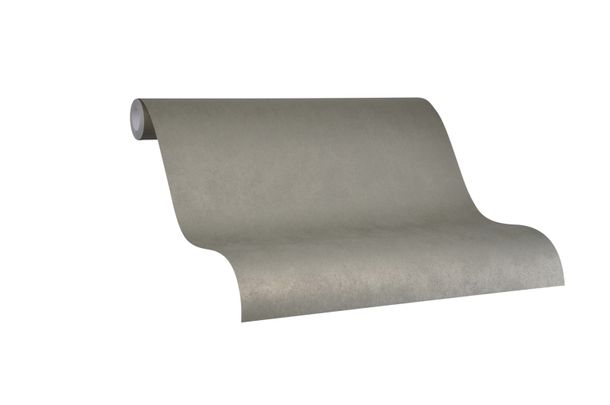 Non-Woven Wallpaper Plain Mottled platin metallic 84858