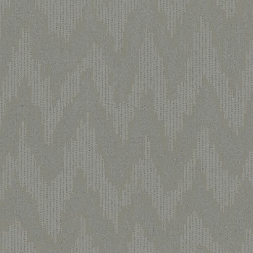 Non-Woven Wallpaper Zig-Zag Abstract silver 84890