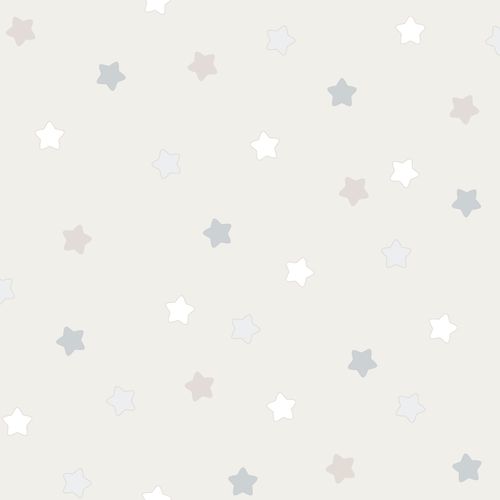 Kids paper wallpaper asterisk light brown white grey 102254