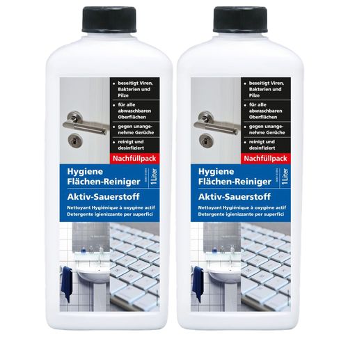 2 Hygiene surface cleaner against corona viruses 1L