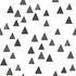 Kidsroom Non-Woven Wallpaper triangle white black 139057 1