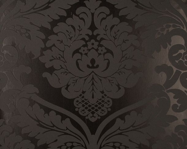 Retro Baroque Wallpaper Black 5526-31 552631