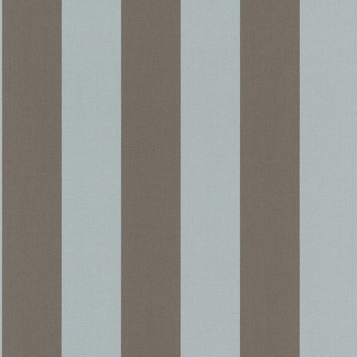 Non-woven wallpaper stripes blue brown 542721