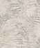 Non-woven wallpaper fern grey silver 546613 1