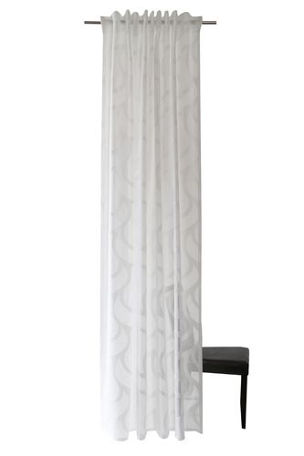 Loop Curtain Homing white semi-transparent Waves