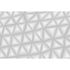 Photo Non-Woven Wallpaper 3D Triangle Graphic grey white 2