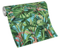 Non-woven wallpaper floral leaves blue green red 10122-18 4