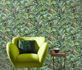 Non-woven wallpaper floral leaves blue green red 10122-18 6