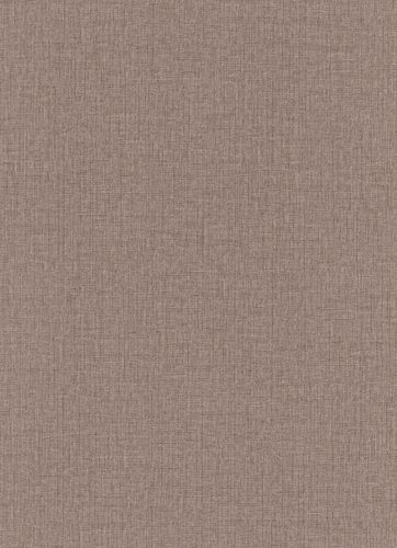 Non-woven wallpaper plain brown 10140-11