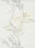 Non-woven wallpaper floral branch white grey 10138-31 1