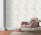 Non-woven wallpaper floral branch white grey 10138-31 4