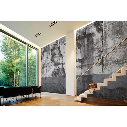 Photo Wallpaper Concrete grey black AS Creation DD108705