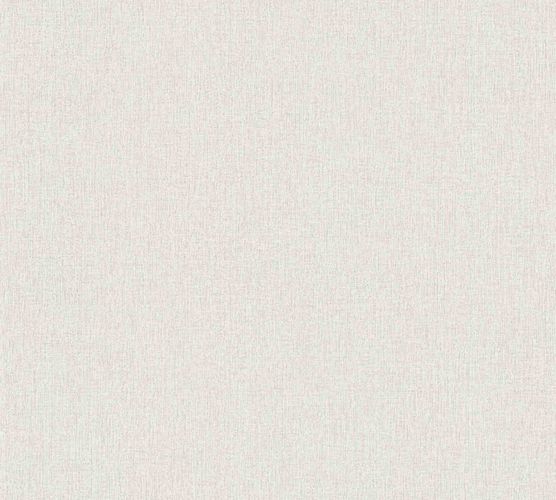Non-woven wallpaper plain white-grey 37521-1
