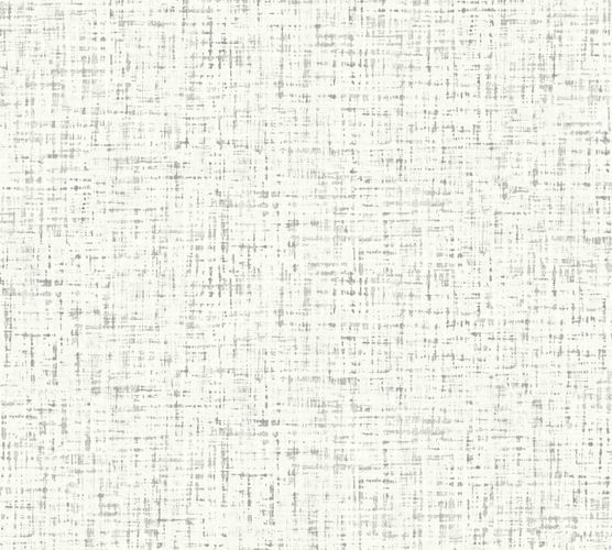 Non-woven wallpaper texture white grey 37524-2