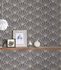 Non-woven wallpaper ornaments grey white gold 37528-4 6