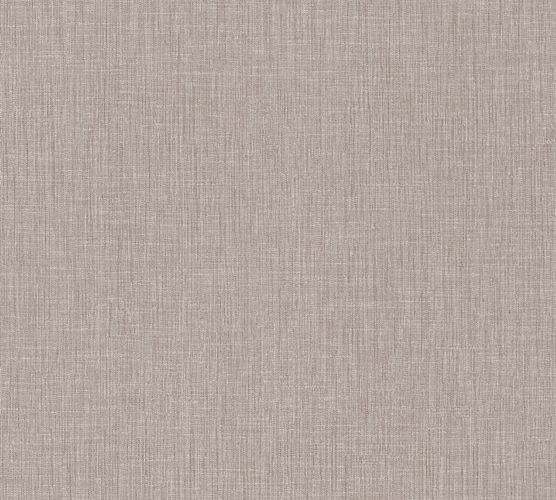 Non-woven wallpaper textured plain light brown 37952-4