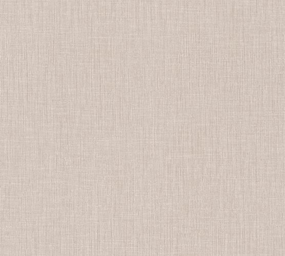 Non-woven wallpaper textured plain beige 37952-5