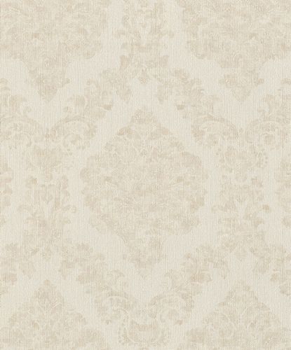 Non-Woven Wallpaper Rasch Opulent cream beige 421118