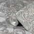 Non-Woven Wallpaper Ornaments metallic grey gold 32605 3