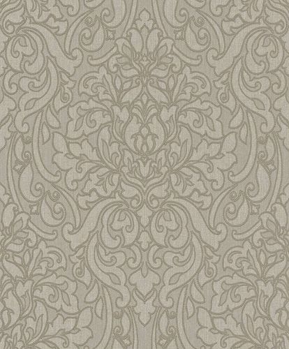 Textile Wallpaper Rasch Textil baroque grey taupe 078106