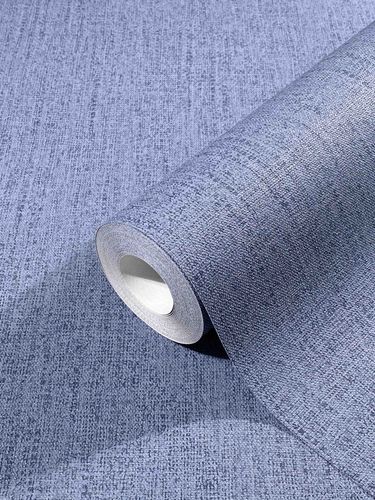 Non-Woven Wallpaper Plain Textile Look dark blue 32675