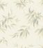 Non-Woven Wallpaper Rasch Bamboo Leaves white 409741 1