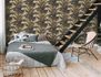 Non-Woven Wallpaper Leaves Floral brown gold 37862-4 4