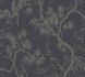 Non-Woven Wallpaper Floral Tree black Metallic 37867-2 1