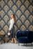 Non-Woven Wallpaper Barock beige blue Metallic 37901-2 5