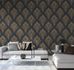 Non-Woven Wallpaper Barock beige blue Metallic 37901-2 4