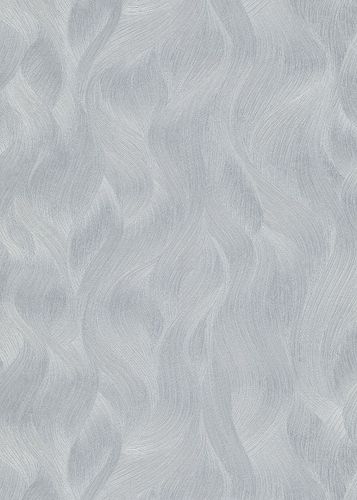 Non-Woven Wallpaper Elle Waves silver Gloss 10151-10