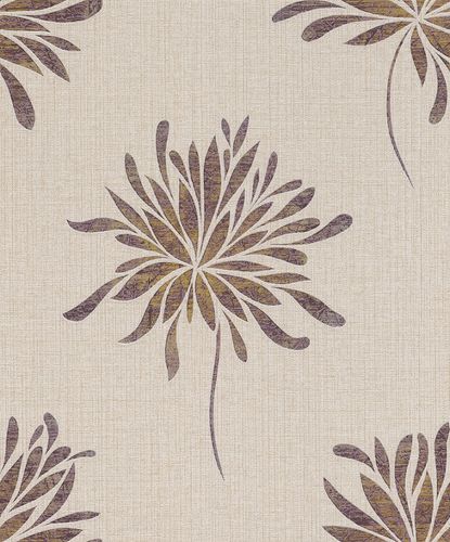 non-woven wallpaper Rasch Andy Wand floral motif 649031