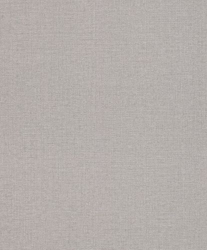 Rasch non-woven wallpaper textile structure plain silver 649147