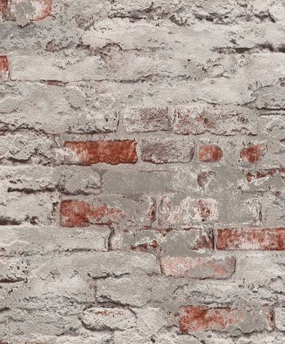 non-woven wallpaper bricks optic Rasch Andy Wand 649437