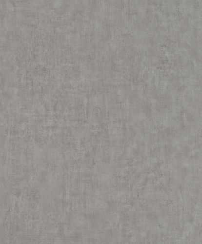 Non-Woven Wallpaper Rasch Plaster Plain dark grey 429244